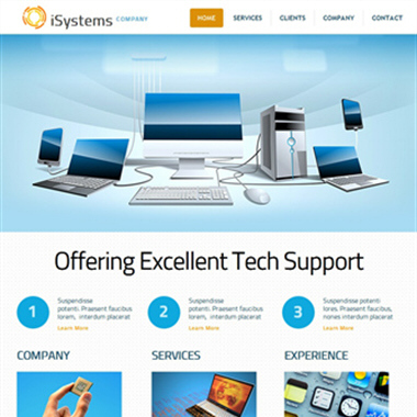 Download free Technology Web Templates Free pacfreeware